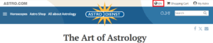 astro.comの表示言語切り替えメニューの画像