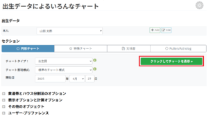チャート出力ボタン